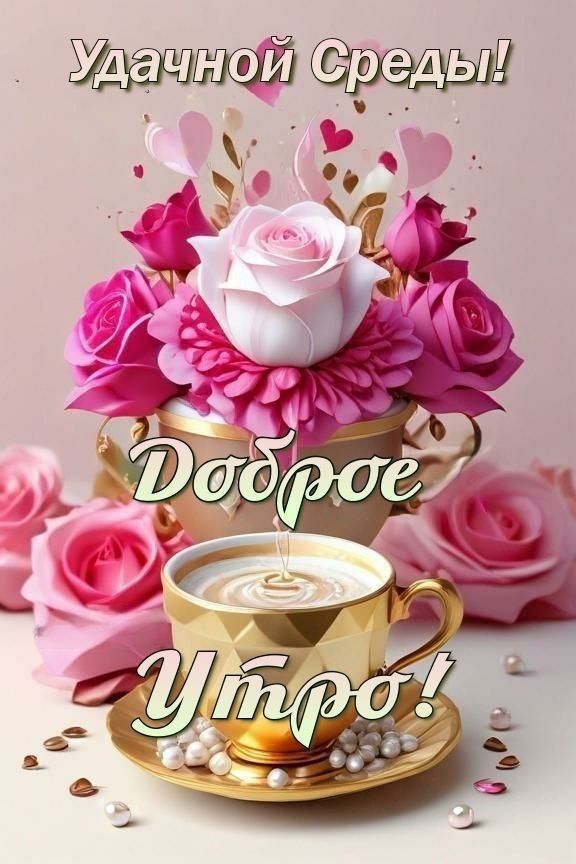 Удачной Среды!
Доброе Утро!