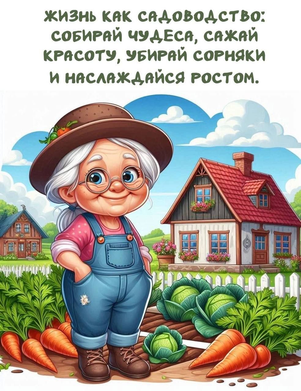 Жизнь как садоводство: собирай чудеса, сажай красоту, убирай сорняки и наслаждайся ростом.
