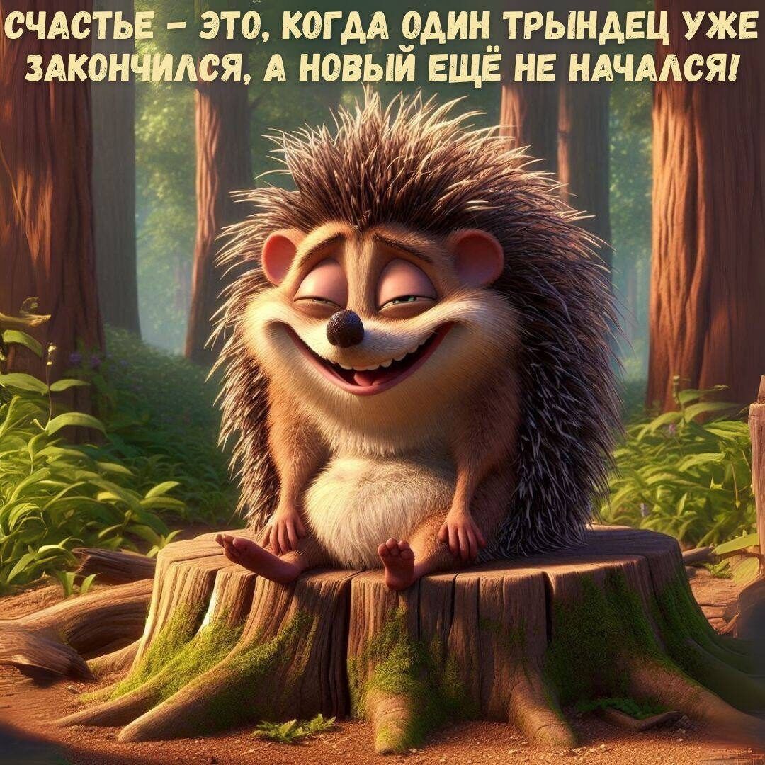 СЧАСТЬЕ – ЭТО, КОГДА ОДИН ТРЫНДЕЦ УЖЕ ЗАКОНЧИЛСЯ, А НОВЫЙ ЕЩЁ НЕ НАЧАЛСЯ