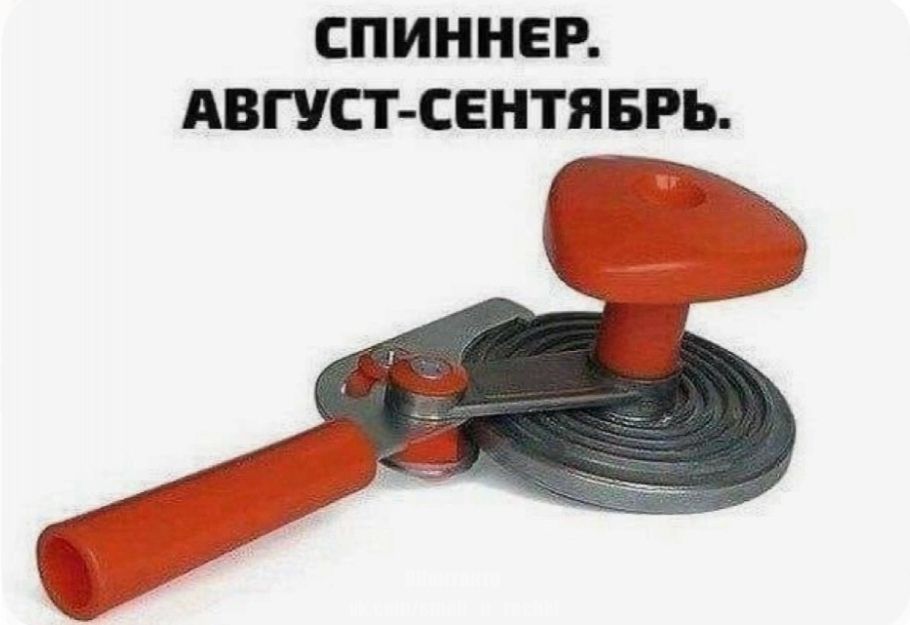 СПИННЕР. АВГУСТ-СЕНТЯБРЬ.