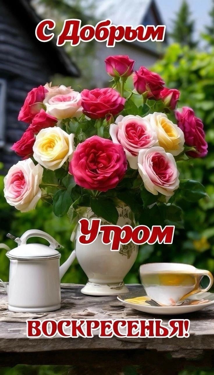С Добрым Утром Воскресенья!