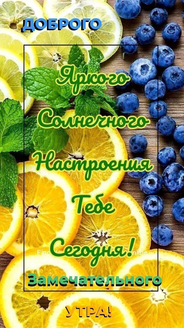 ДОБРОГО
Ярко-го
Солнечного
Настроения
Тебе
Сегодня!
Замечательного
УТРА!