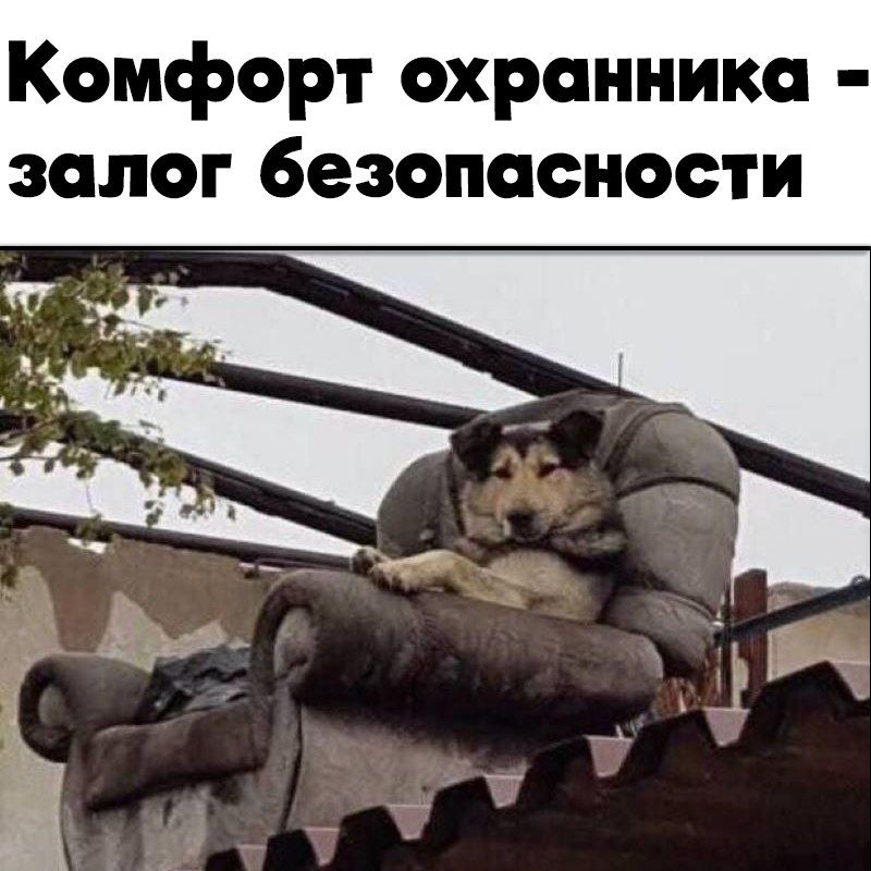 Комфорт охранника - залог безопасности