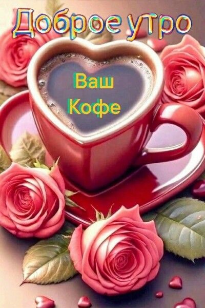 Доброе утро
Ваш Кофе