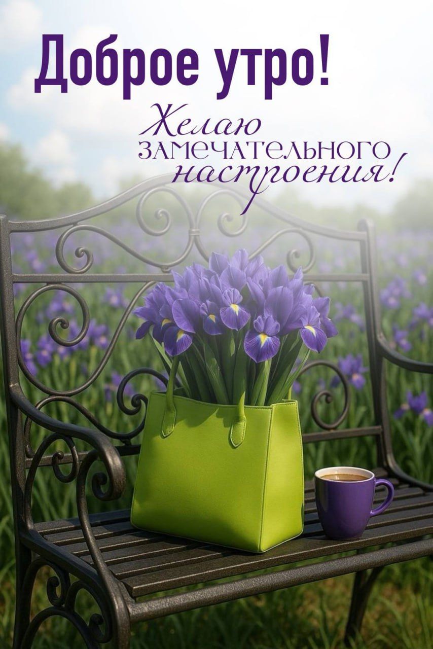 Доброе утро! Желаю замечательного настроения!