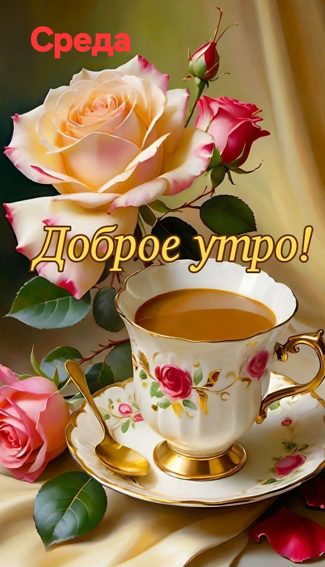 Среда
Доброе утро!