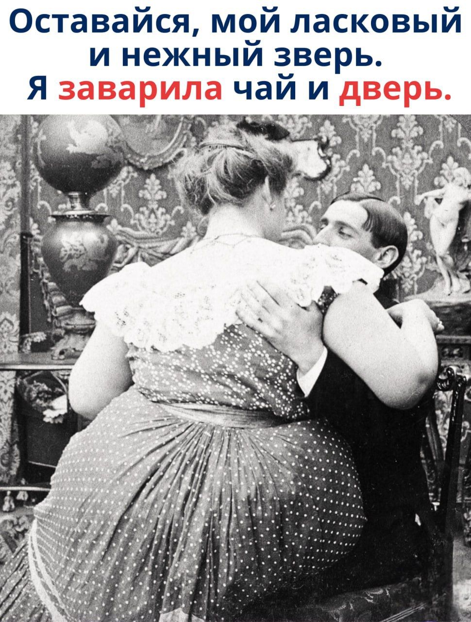 Оставайся, мой ласковый и нежный зверь. Я заварила чай и дверь.