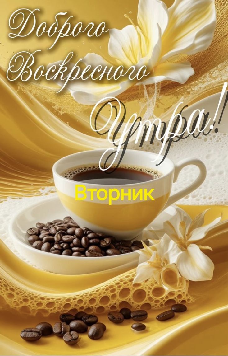 Доброго Воскресного Утра!
Вторник