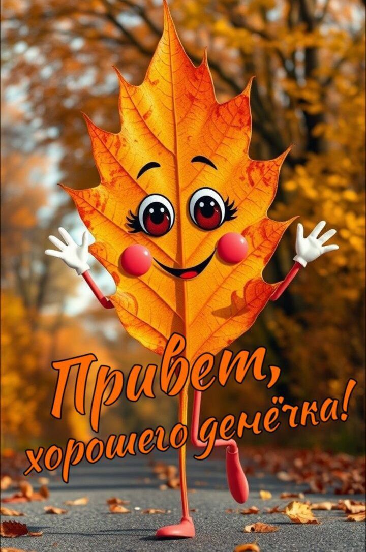 Привет, хорошего денёчка!