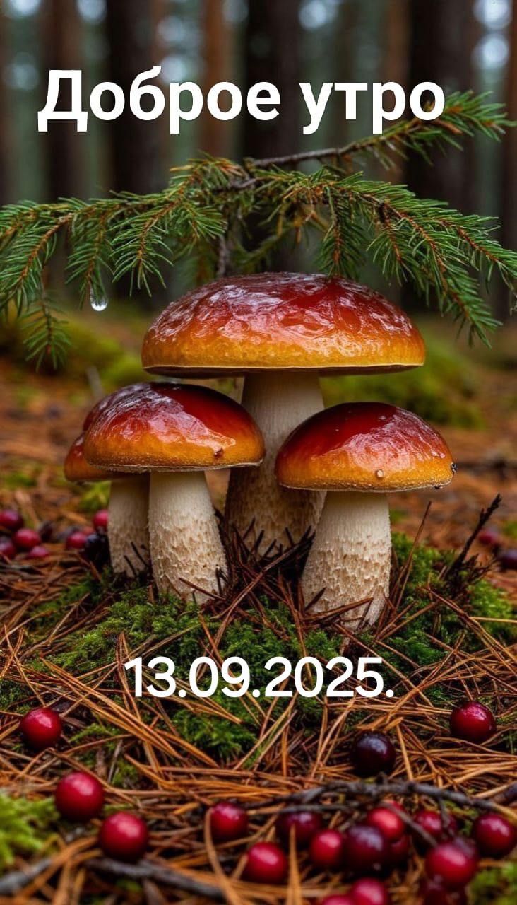 Доброе утро
13.09.2025.