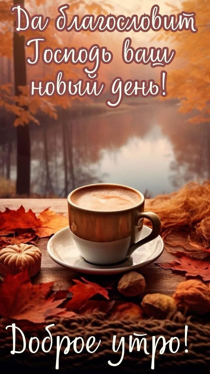 Да благословит Господь ваш новый день! Доброе утро!