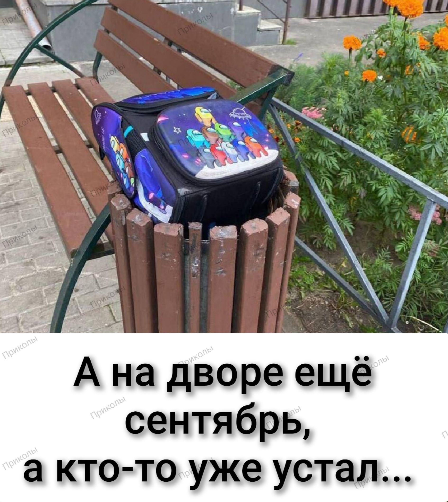 А на дворе ещё сентябрь, а кто-то уже устал...