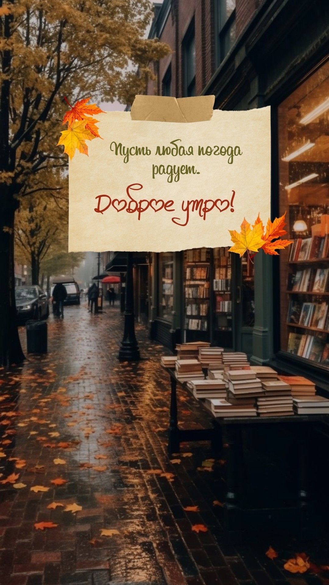 Пусть любая погода радует.
Доброе утро!