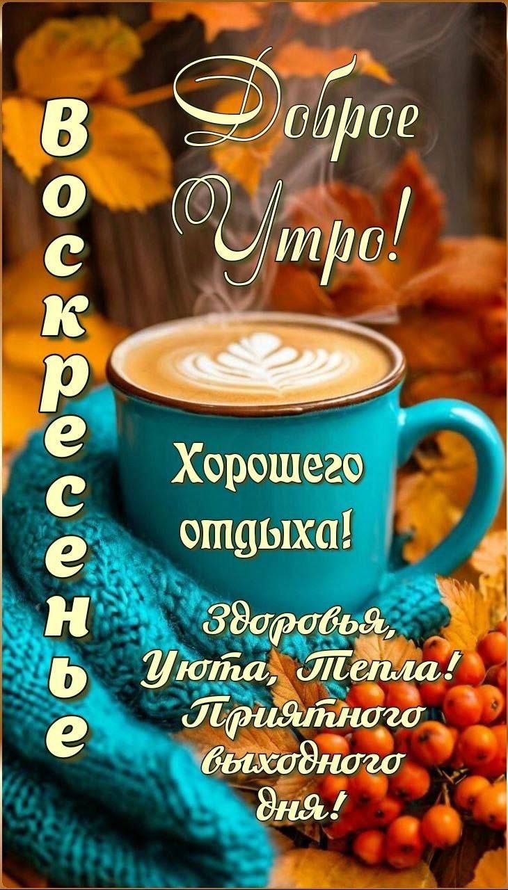 Доброе Утро!
Хорошего отдыха!
Здоровья, Уюта, Тепла! Приятного выходного дня!