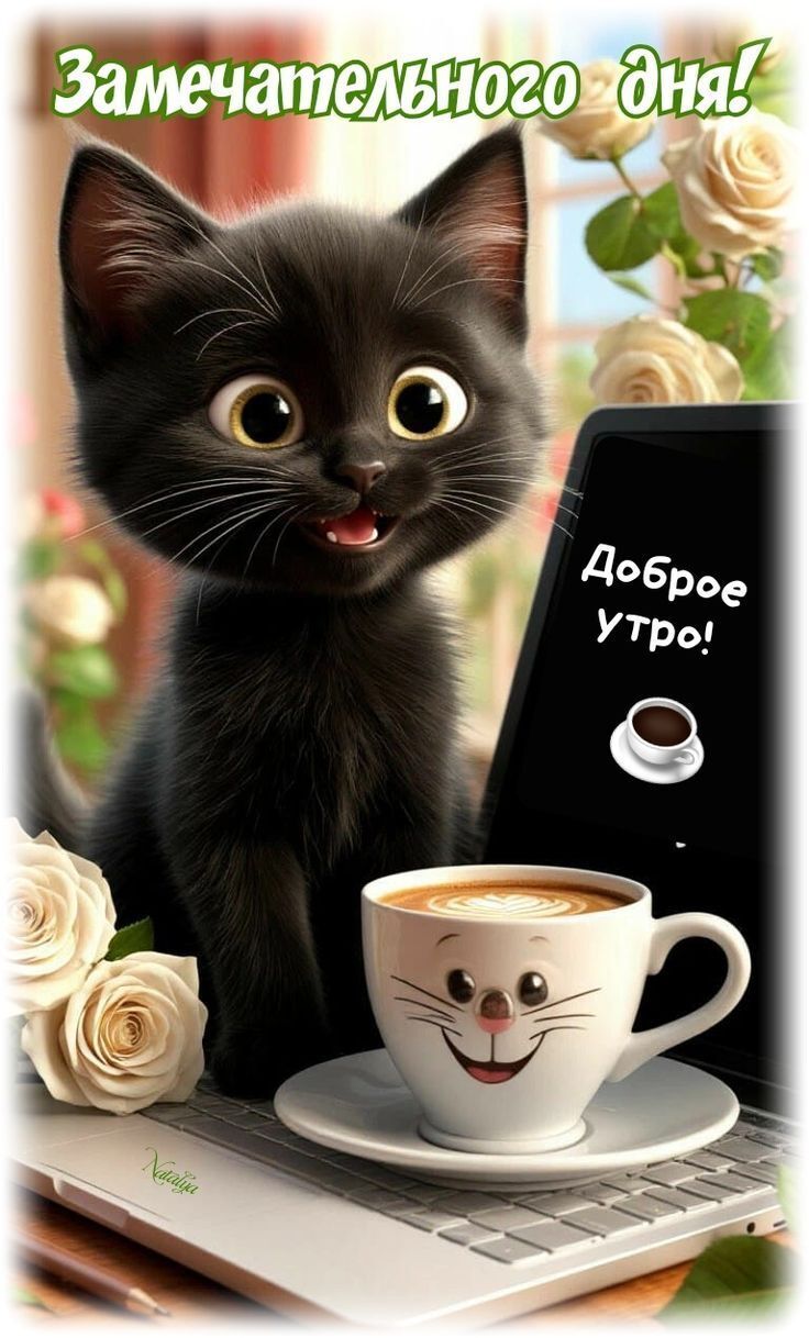 Замечательного дня!
Доброе утро!