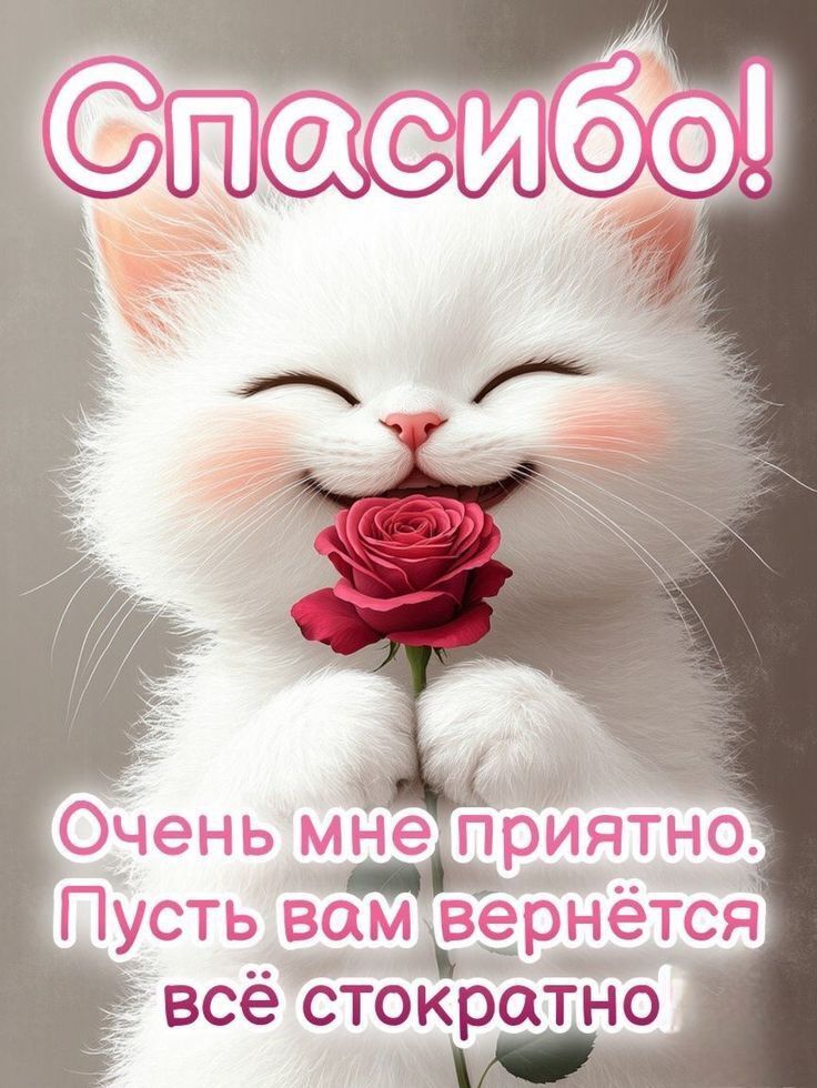 Спасибо! Очень мне приятно. Пусть вам вернётся всё стократно