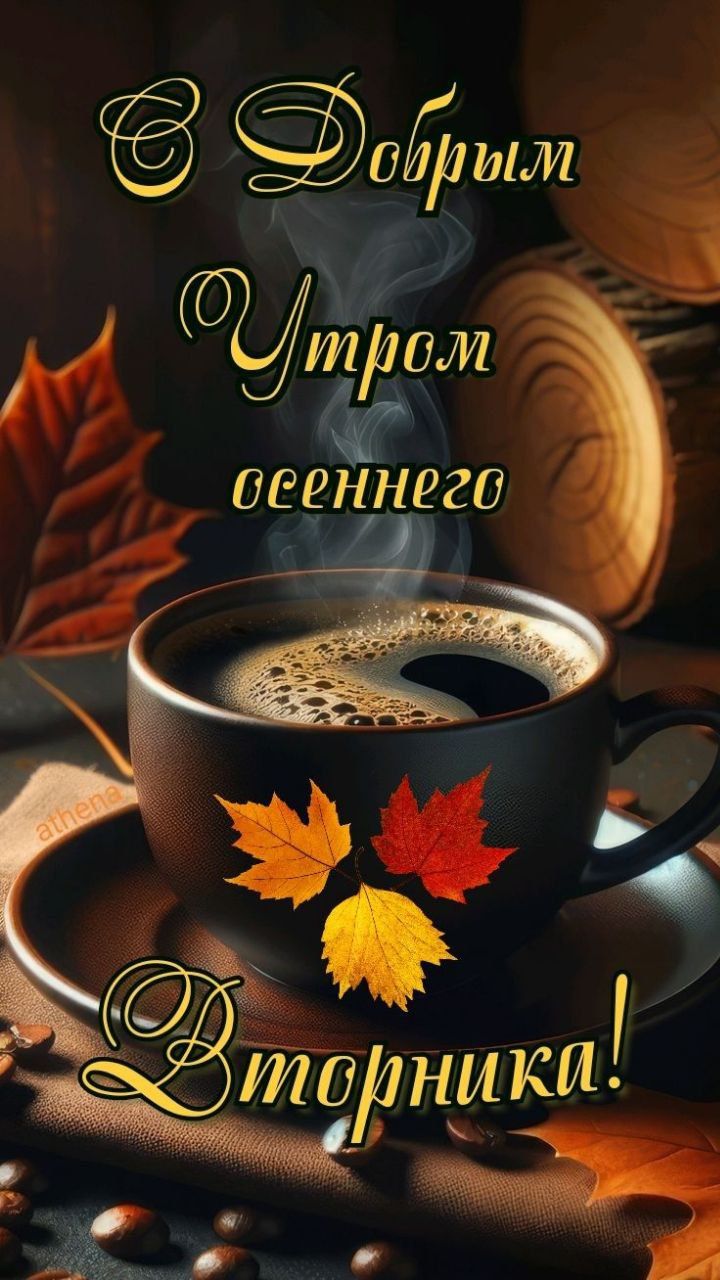 С Добрым Утром осеннего Вторника!