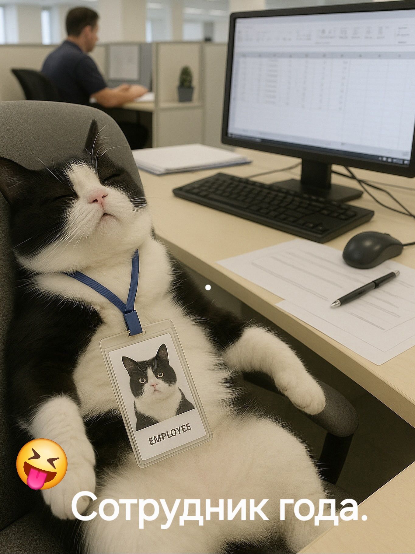 Сотрудник года.