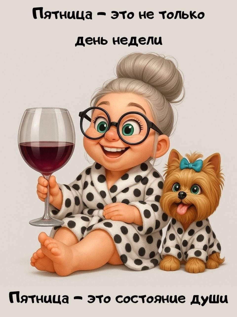 Пятница – это не только день недели
Пятница – это состояние души