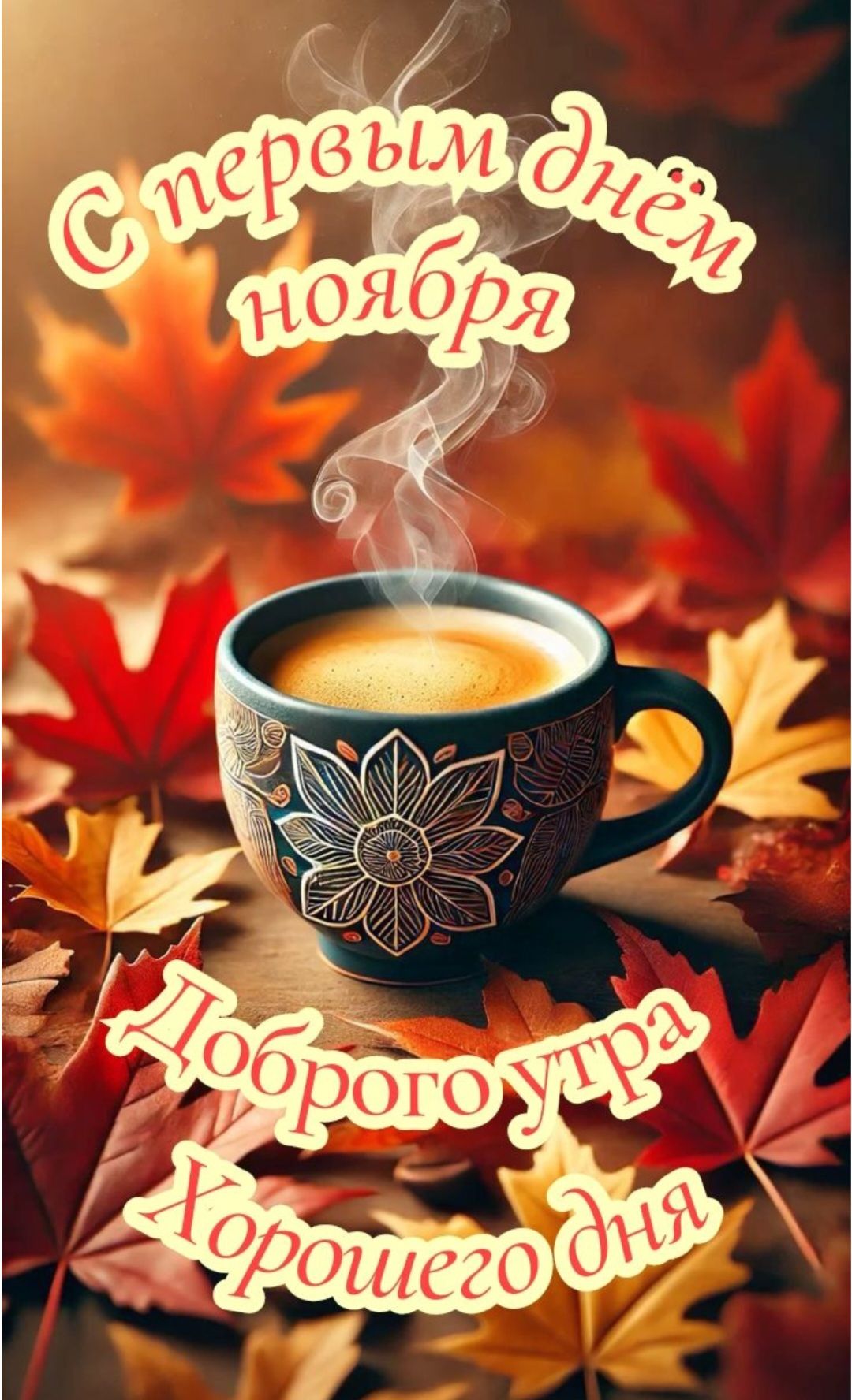 С первым днём ноября
Доброе утро
Хорошего дня