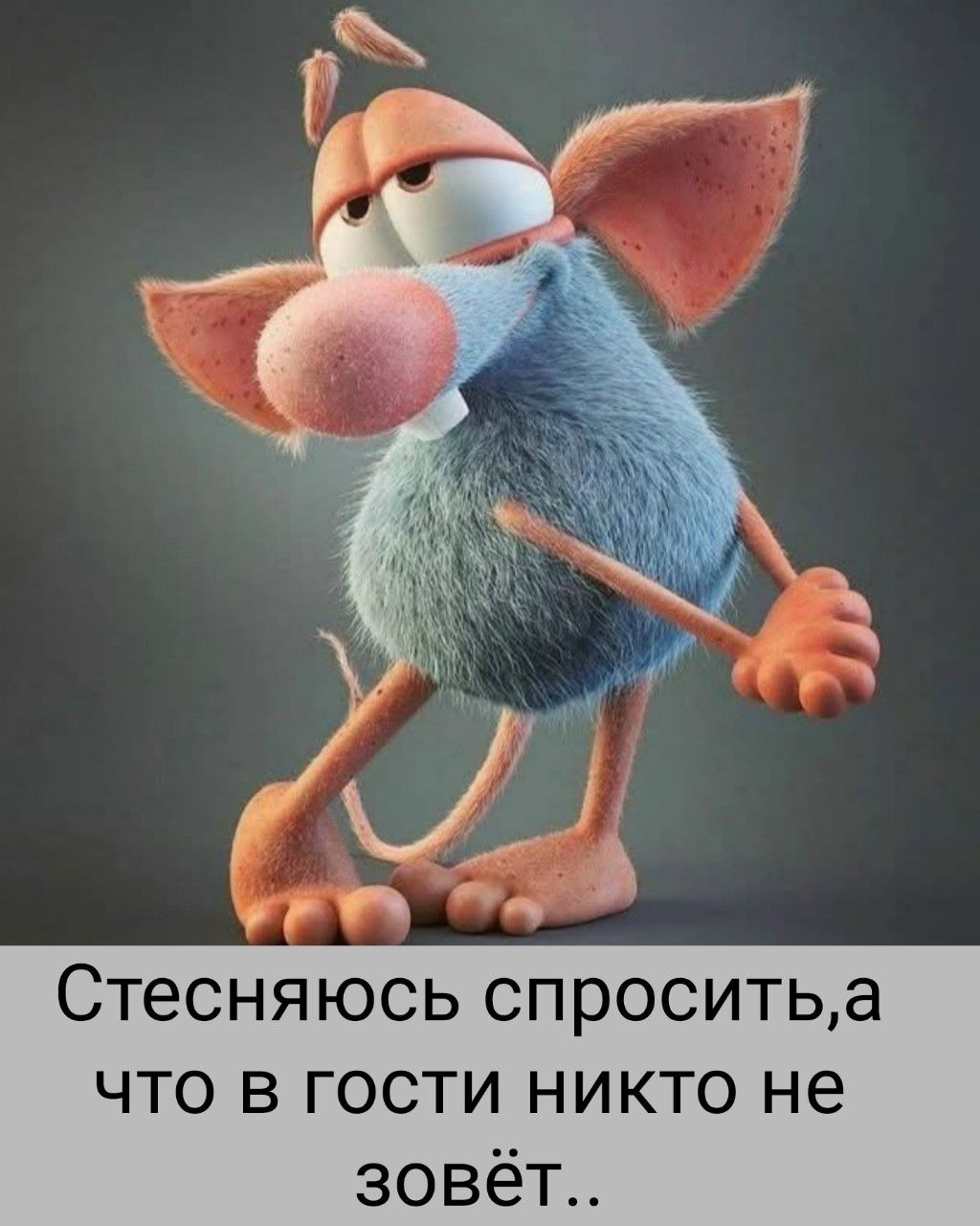 Стесняюсь спросить,а что в гости никто не зовёт..