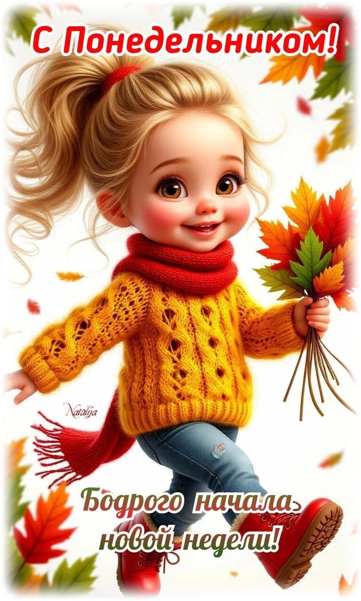 С Понедельником!\nБодрого начала новой недели!