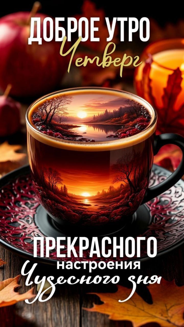 Доброе утро Четверг Прекрасного настроения Чудесного дня