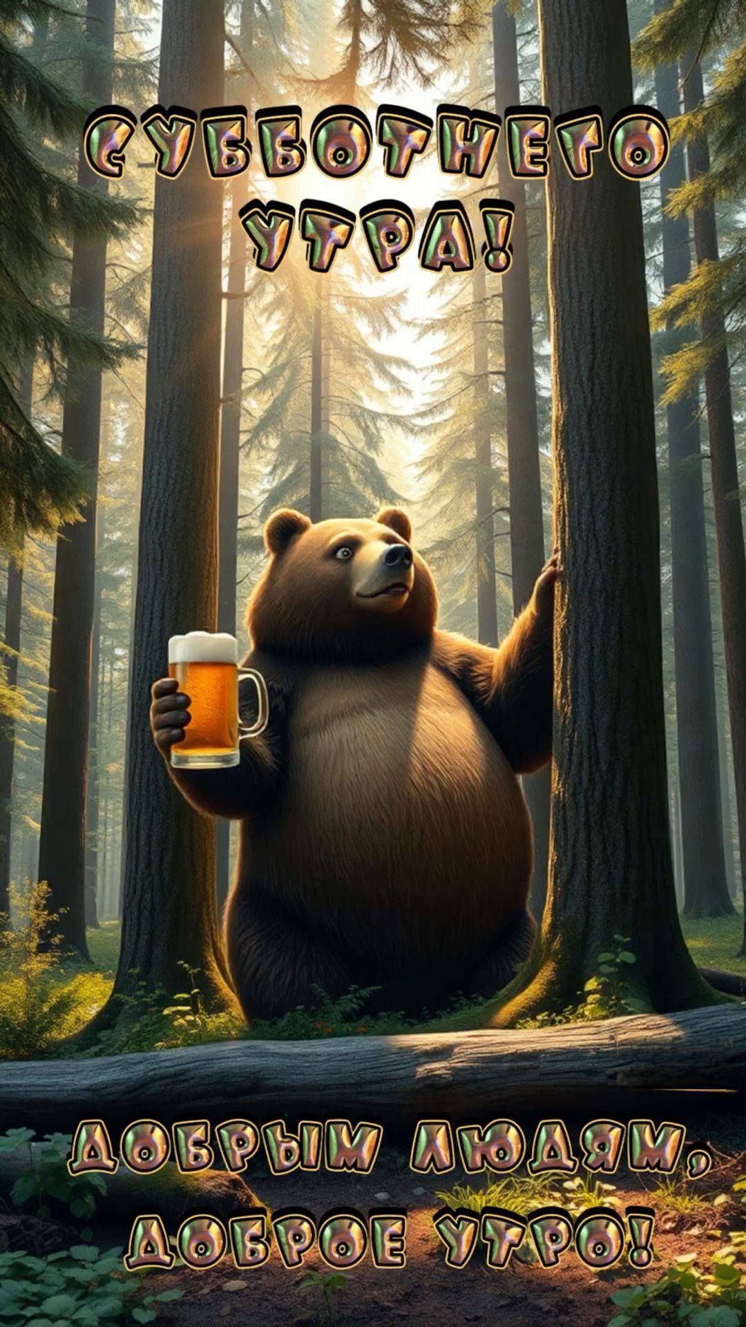 Субботнего утра! Добрым людям, доброе утро!