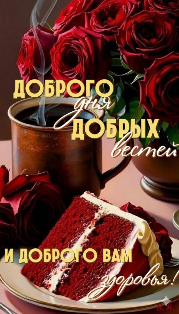 ДОБРОГО дня ДОБРЫХ вечет И ДОБРОГО ВАМ здоровья.