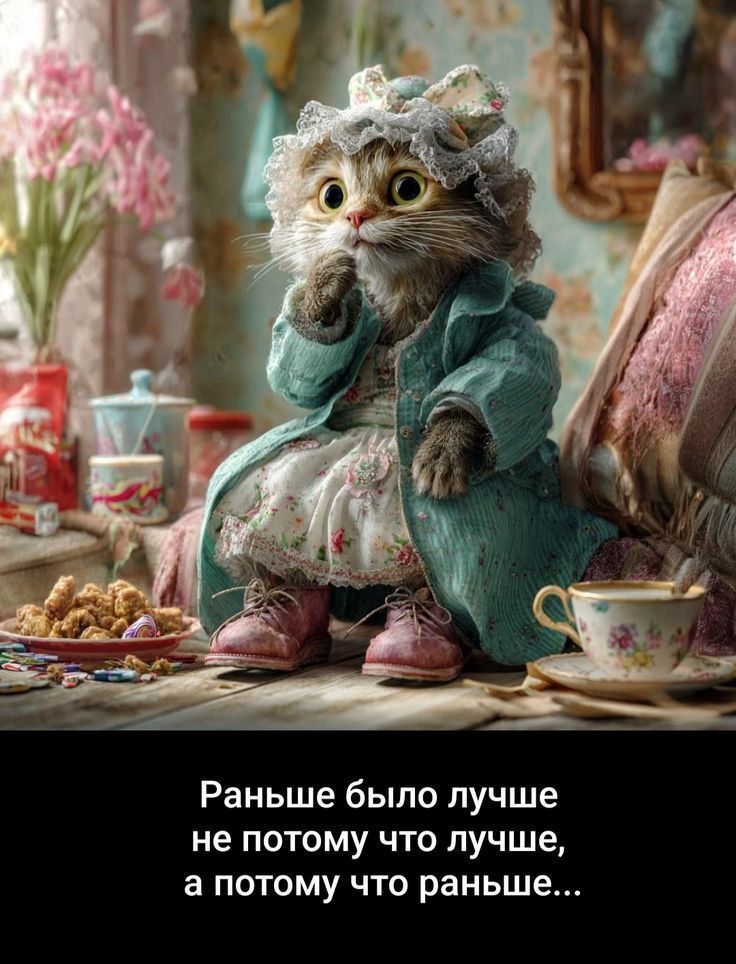 Раньше было лучше не потому что лучше, а потому что раньше...