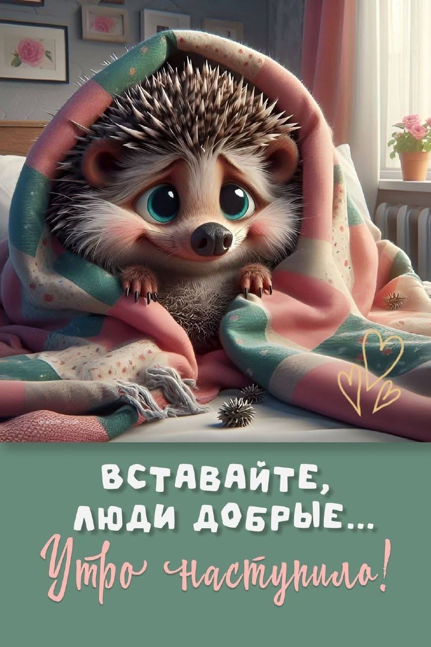 ВСТАВАЙТЕ, ЛЮДИ ДОБРЫЕ... Утро наступило!