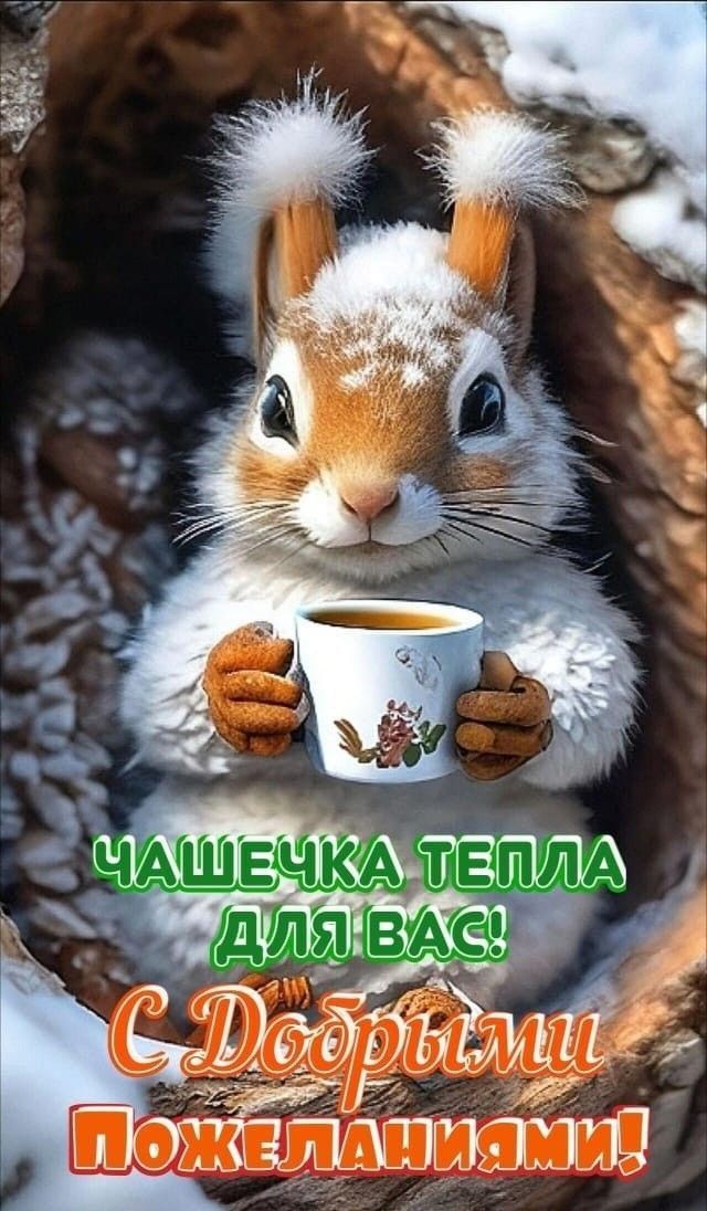 Чашечка тепла для вас! С Добрыми Пожеланиями!