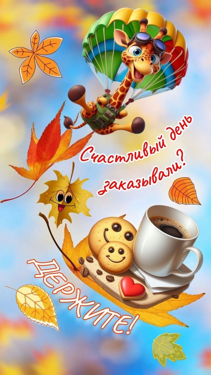 Счастливый день заказывали?\nДЕРЖИТЕ!