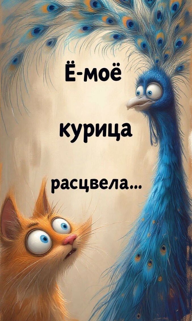 Ё-мое курица расцвела...