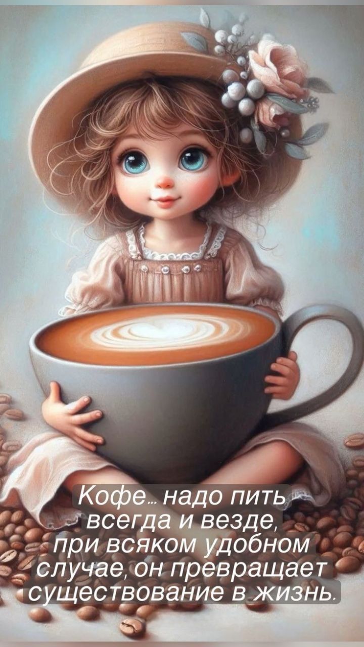Кофе... надо пить всегда и везде, при всяком удобном случае, он превращает существование в жизнь.