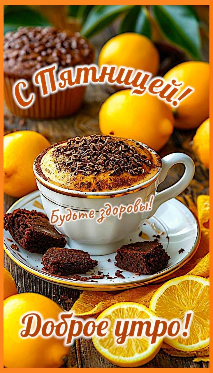 С Пятницей! Будьте здоровы! Доброе утро!