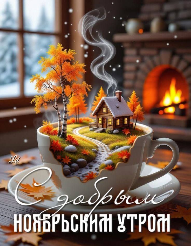 С добрым ноябрьским утром