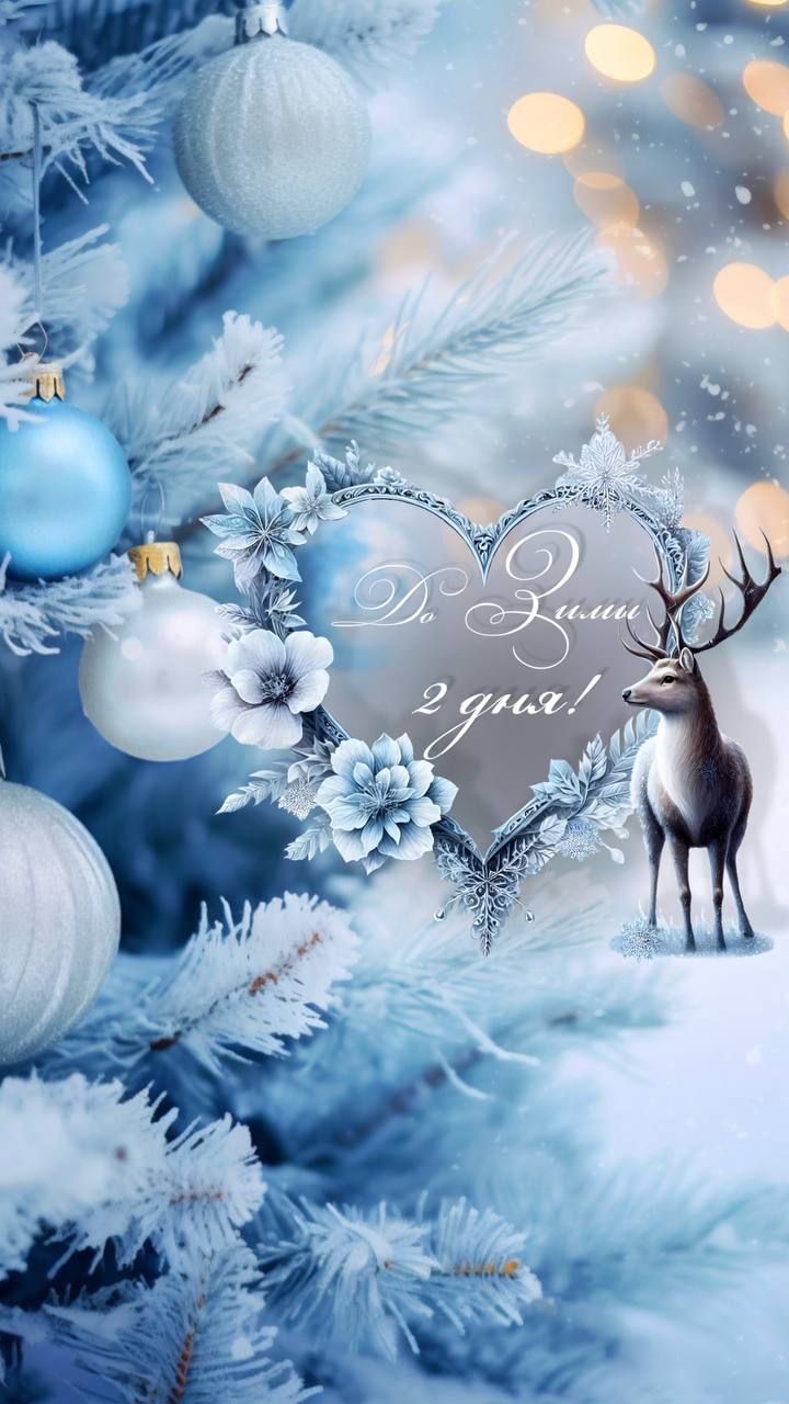 До зимы 2 дня!