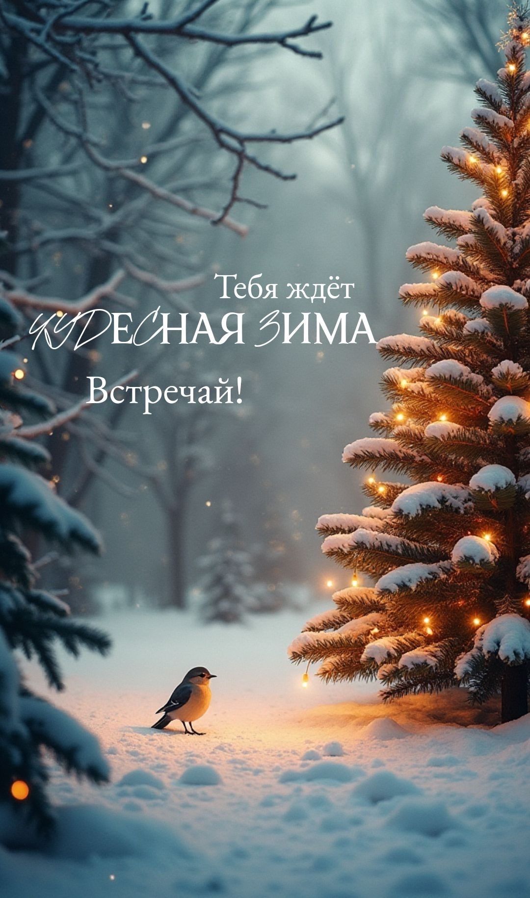 Тебя ждёт прекрасная зима Встречай!