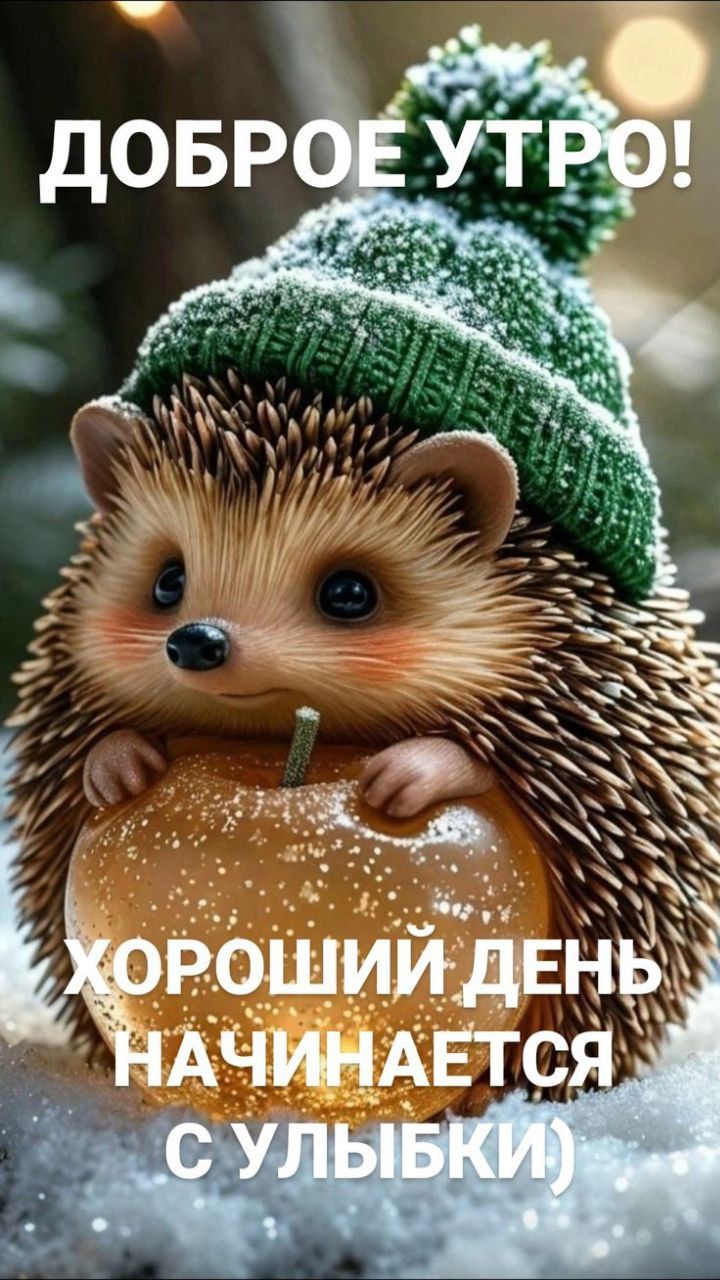 ДОБРОЕ УТРО! ХОРОШИЙ ДЕНЬ НАЧИНАЕТСЯ С УЛЫБКИ)