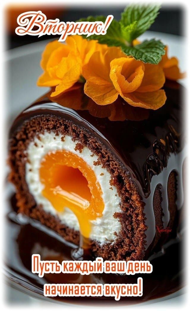 Вторник! Пусть каждый ваш день начинается вкусно!