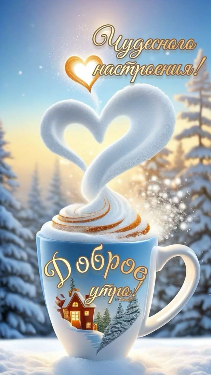 Чудесное настроение! Доброе утро!