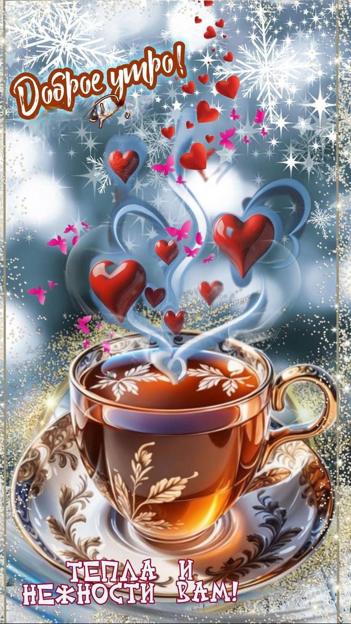 Доброе утро! ТЕПЛА И НЕЖНОСТИ ВАМ!