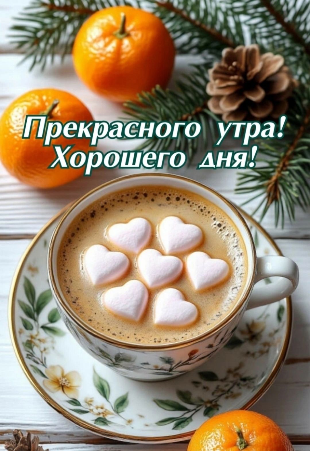 Прекрасного утра! Хорошего дня!