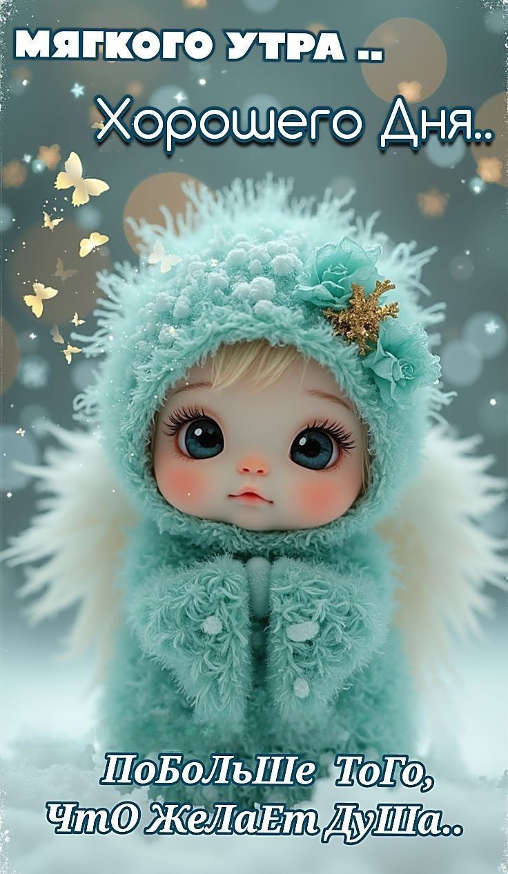 МЯГКОГО УТРА .. Хорошего Дня.. Побольше того, Что Желает Душа..