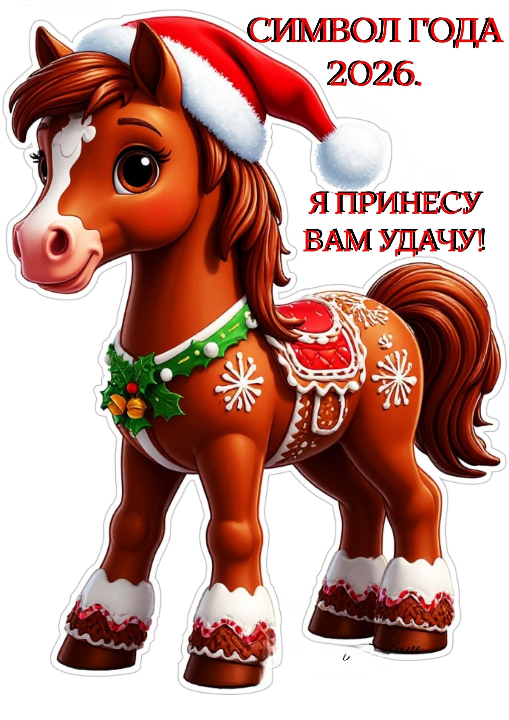 СИМВОЛ ГОДА 2026. Я ПРИНЕСУ ВАМ УДАЧУ!