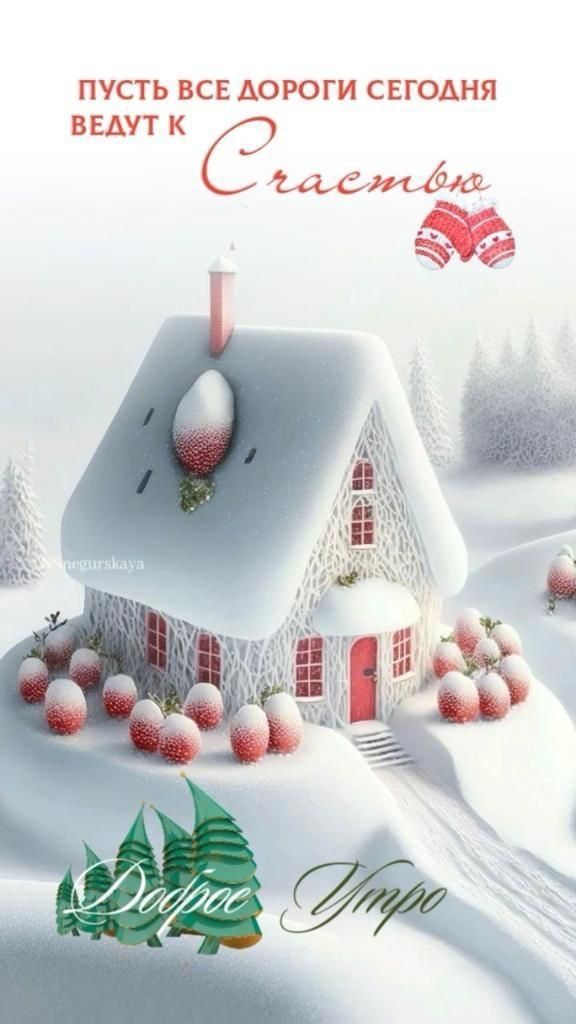 Пусть все дороги сегодня ведут к счастью
Доброе утро