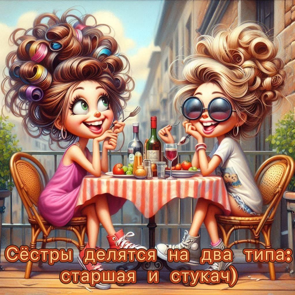 Сёстры делятся на два типа: старшая и стукач