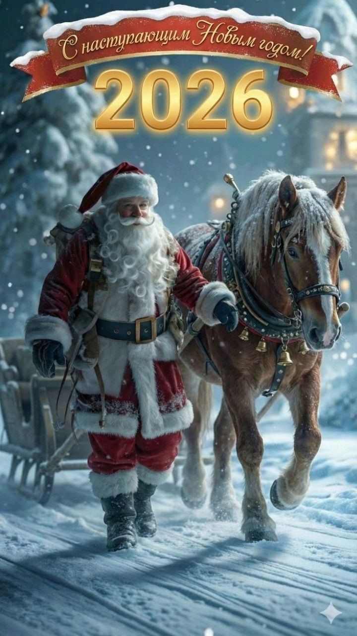 С наступающим Новым годом!\n2026