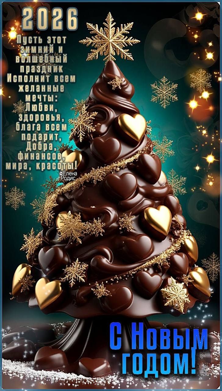 2026 Пусть этот зимний и волшебный праздник Исполнит вам желанные мечты: Любви, Здоровья, добра, финансового мира, красоты! С Новым годом!